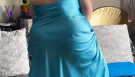 iç çamaşırı modellerken marie'nin kenar orgazm