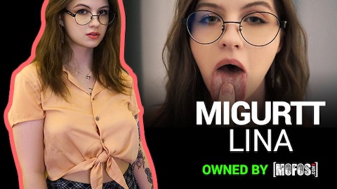 Mofos - Azgın Yavru Migurtt Lina Ona Binmeden Önce Erkek Arkadaşını Yarrağını Boğazına Kadar Alıyor