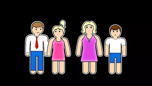 olgun anne üvey oğlu ve kızı sikiş'i izliyor ve içeri atlıyor