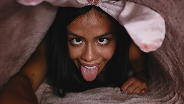 Cute Ebony Girl Gets Trappet In Magic Carpet - Canela Skin Hentai Anime Bunny Girl Creampie Ahegao