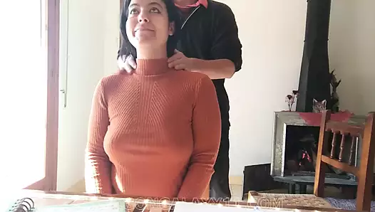 özel ders veren öğretmen tarafından koca götlü fena sikildi azgın öğrenci
