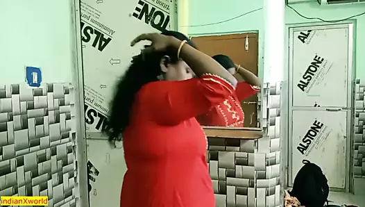 genç üvey kardeşi ile Hint ateşli yenge ateşli erotik seks! desi seks
