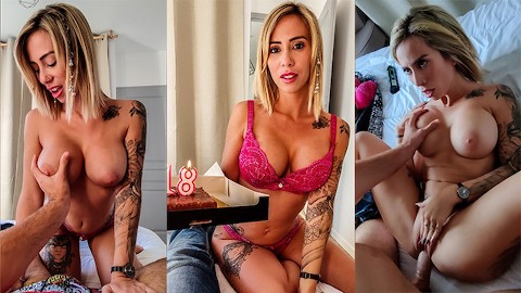 Littleangel84 - 18 yaşındaki genç bakireyi doğum günü için bekaretimi bozuyorum!