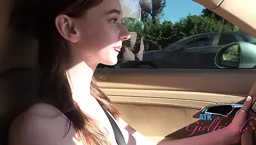 melanie marie göğüsleri ile bir yolculuğa çıktı, sonra bir masaj için odaya geri döndü – pov