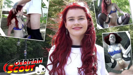 alman izci - kızıl saçlı futbol taraftarı mia izlerken anal sikişmek için pikap olabilir