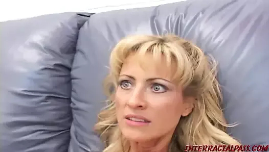 blackzilla'nın bbc'si milf leeza'yı tekrar bakireye dönüştürüyor
