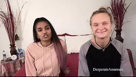 iş görüşmesi Desperate amatör Alisha İsabella ve Kama sutra