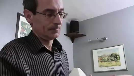 Olgun Çapkın bir Kadın için iki Büyük Siyah yarrak