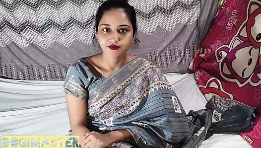 Desi Hint Yenge Ki Sari Bana Jordaar Chuday Açık Hintçe Ses Climex Mix Eltra 4k Video