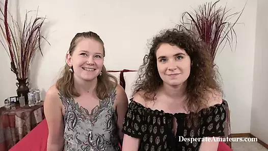 Umutsuz Amatörler Carolyn Alisha ve Nicole ateşli büyük memeler Bebekler eğlenceli kötü bir zaman var
